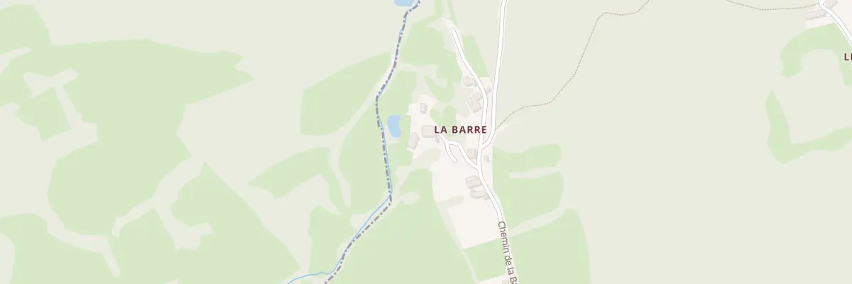 Plan du 15 Che de la Barre à Marmagne