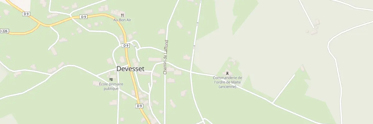 Plan du 5035 Picheroux à Devesset