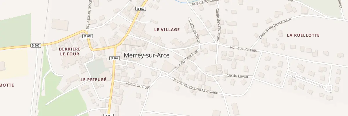 Plan du 14 Rue de Morres à Merrey-sur-Arce