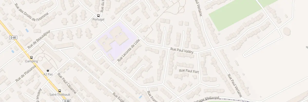 Plan du 19 Rue Paul Valéry à Châlons-en-Champagne