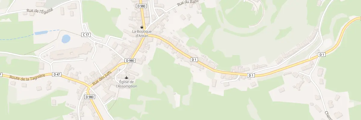 Plan du 16 Gr Gde Rue Chanoine Laforest à Montcenis