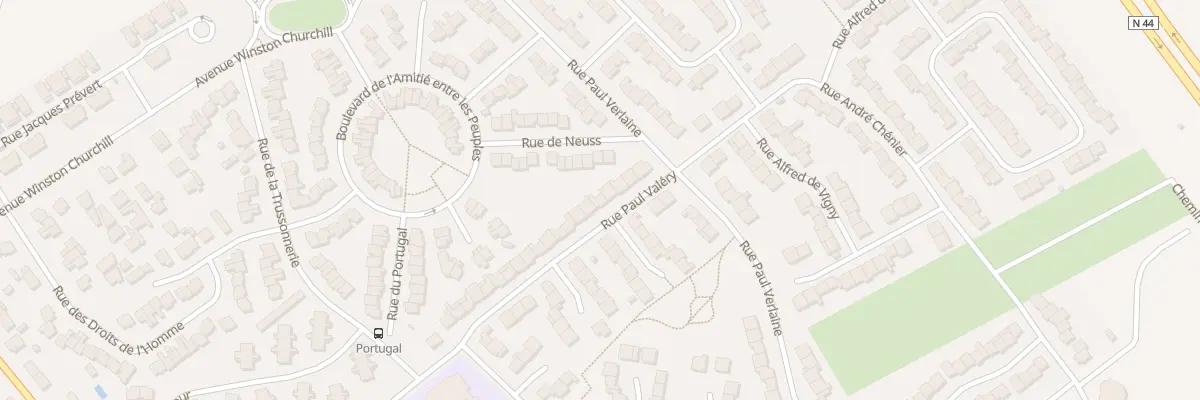 Plan du 61 Rue Paul Valéry à Châlons-en-Champagne