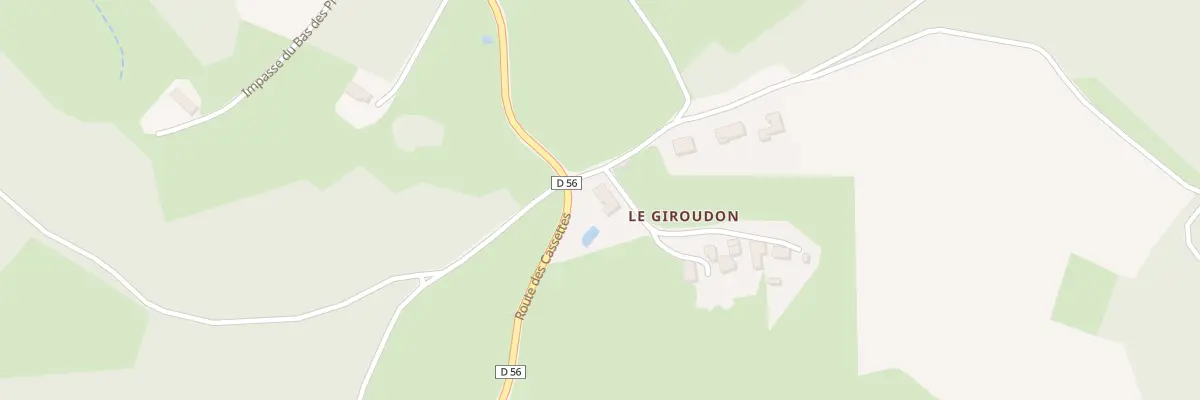 Plan du 5098 Les Salles à Ronno