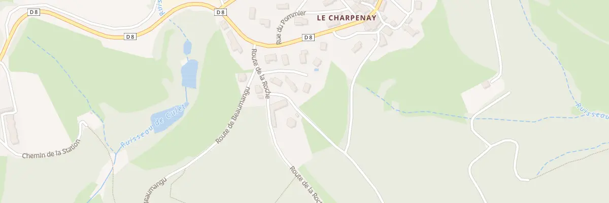 Plan du 5106 Le Charpenay aux Sauvages