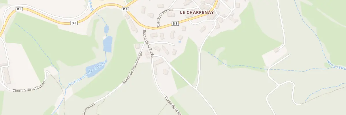 Plan du 72 Imp du Tilleul aux Sauvages