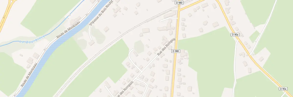 Plan du 4A Rue des Rompois à Blanzy