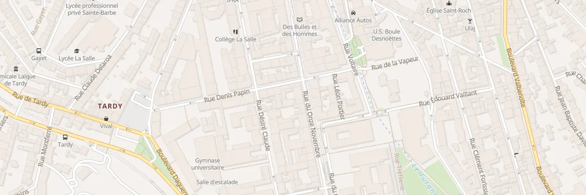 Plan du 30 Rue du Onze Novembre à Saint-Étienne