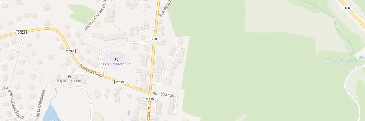 Plan du 12 L’Ouche des Epinliers à Montcenis