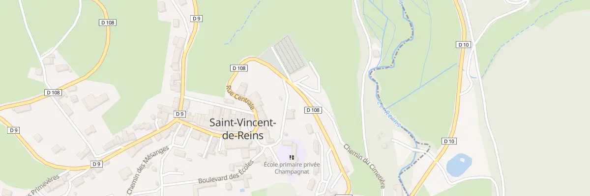 Plan du 6 Che Champagnat à Saint-Vincent-de-Reins
