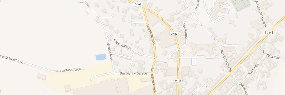 Plan du 2 Rue Verpilleux à Chazelles-sur-Lyon