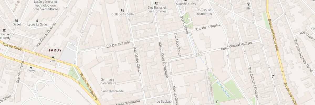 Plan du 32 Rue du Onze Novembre à Saint-Étienne