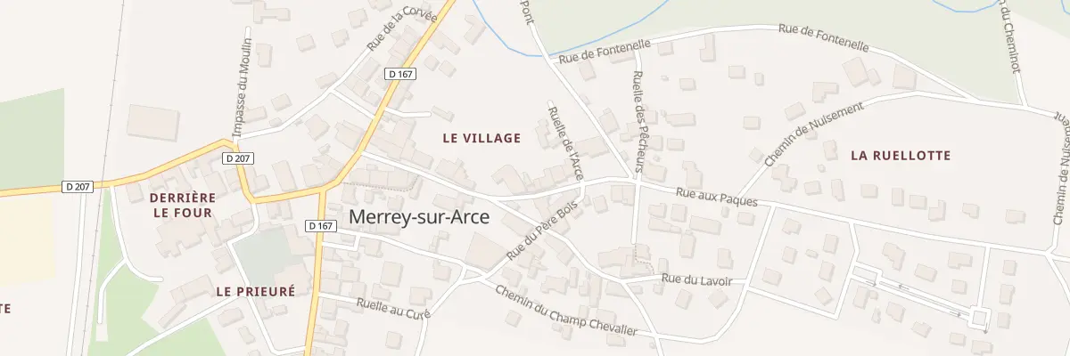 Plan du 15 Rue de Morres à Merrey-sur-Arce