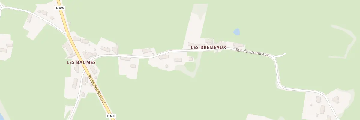 Plan du 23B Rue des Dremeaux à Antully