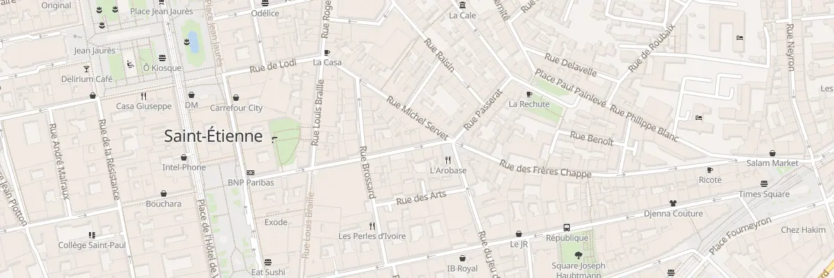 Plan du 27 Rue Blanqui à Saint-Étienne