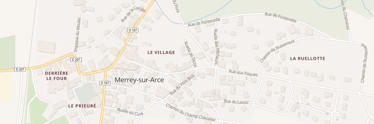 Plan du 19 Rue de Morres à Merrey-sur-Arce