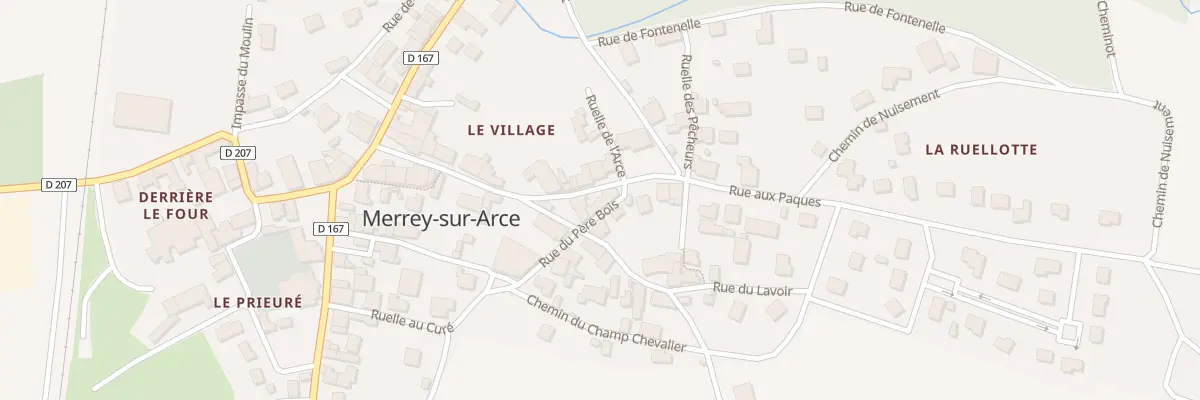 Plan du 18 Rue de Morres à Merrey-sur-Arce