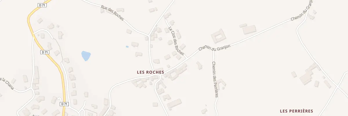 Plan du 35 Le Clos des Roches à Meys