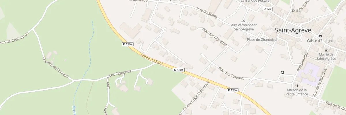 Plan du 60 Rue des Martinets à Saint-Agrève