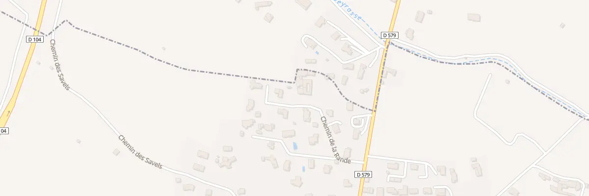 Plan du 47 Che Chemin de la Rande à Saint-Sernin