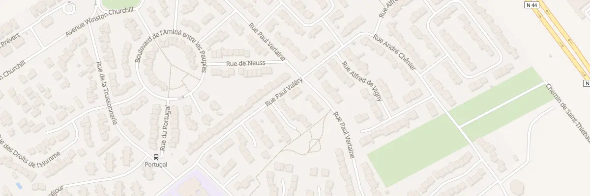 Plan du 130 Rue Paul Valéry à Châlons-en-Champagne