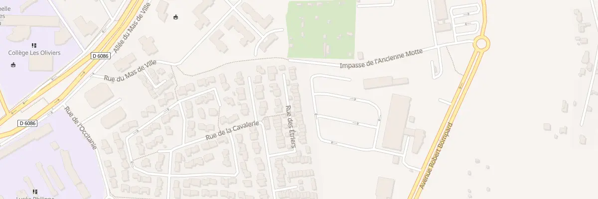 Plan du 42 Rue des Etriers à Nîmes