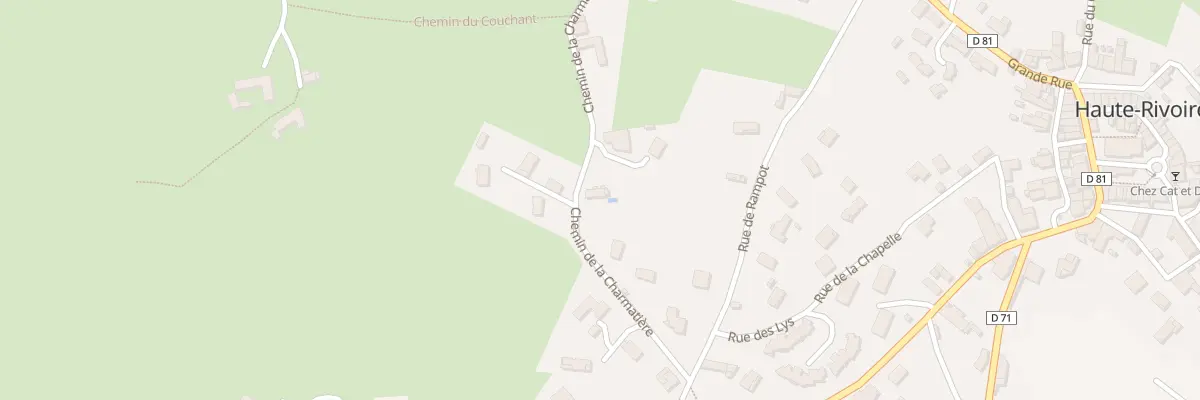 Plan du 5116 Che de la Charmatière à Haute-Rivoire