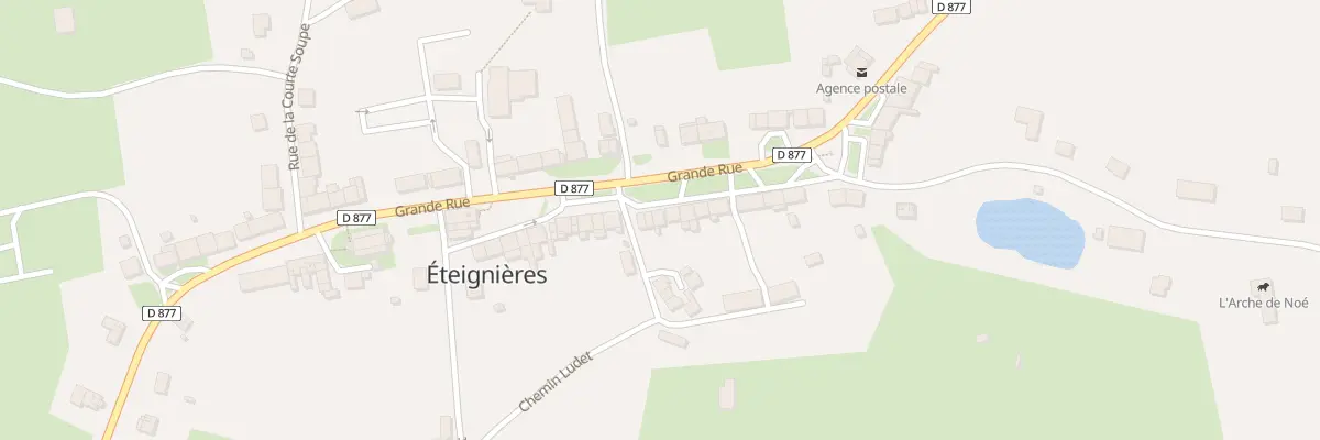 Plan du 46 Rue Grande Rue à Éteignières
