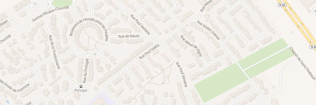 Plan du 132 Rue Paul Valéry à Châlons-en-Champagne