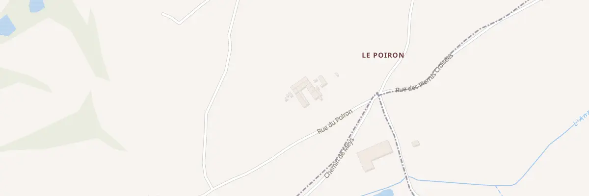 Plan du 5092 Le Poiron à Viricelles