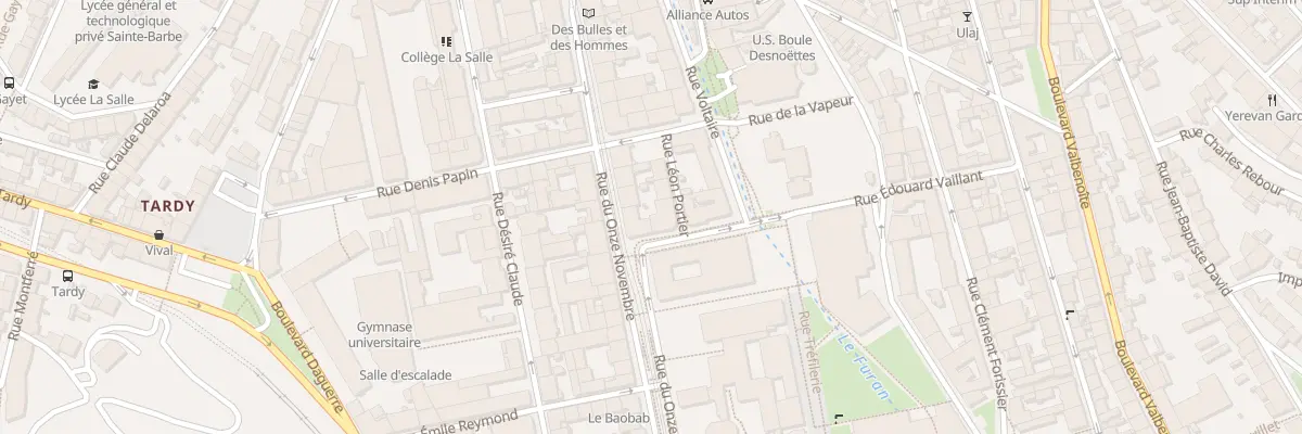 Plan du 31 Rue du Onze Novembre à Saint-Étienne