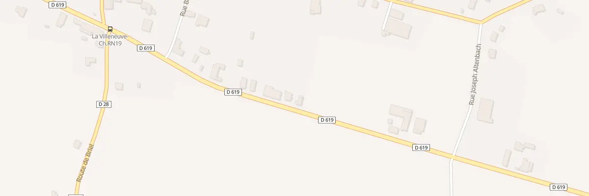 Plan du 29 Rte Nationale à La Villeneuve-au-Chêne