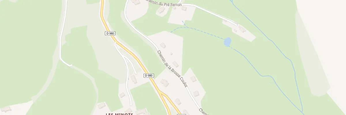 Plan du 5751 Che de la Brosse Coulot à Montcenis