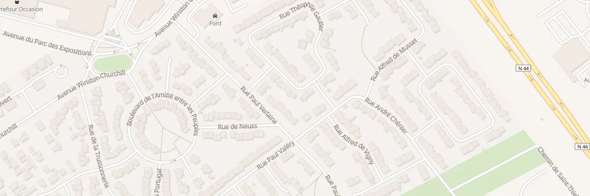 Plan du 14 Rue Théophile Gautier à Châlons-en-Champagne
