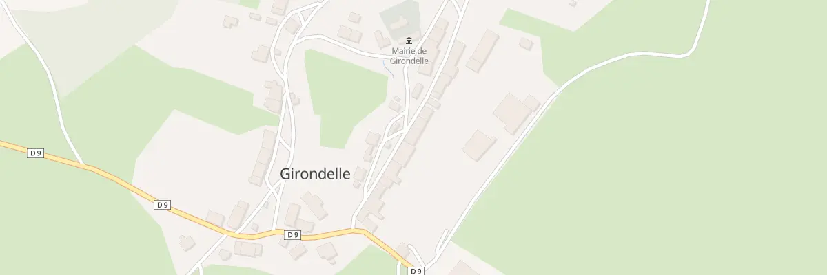 Plan du 16 Gr Grande Rue à Girondelle