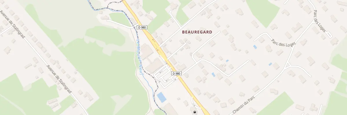 Plan du 45 Rte de Mâcon à Gourdon