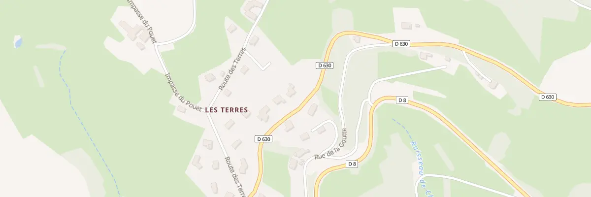 Plan du 351 Rte des Cassettes aux Sauvages