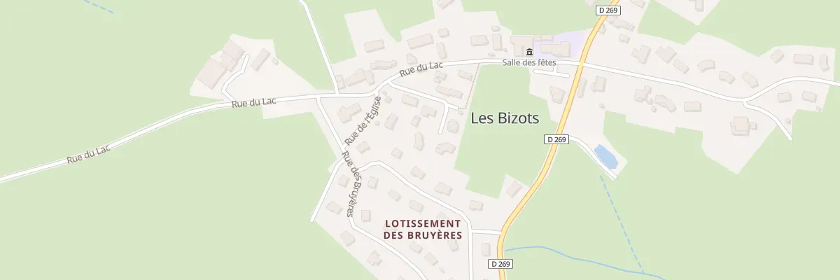 Plan du 108 All des Lilas aux Bizots