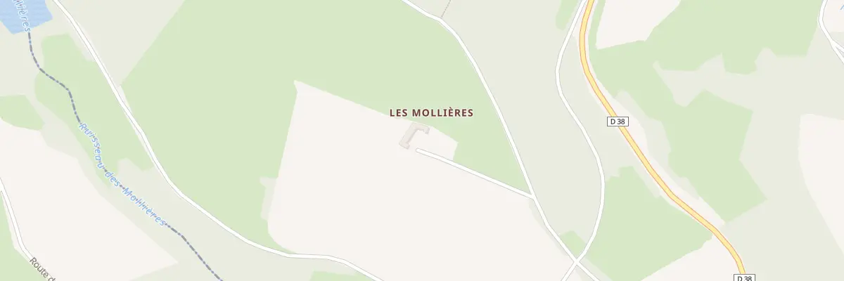 Plan du 5070 Les Mollieres à Affoux