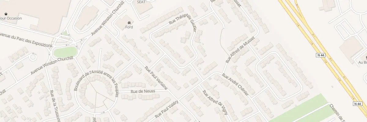 Plan du 7 Rue Théophile Gautier à Châlons-en-Champagne