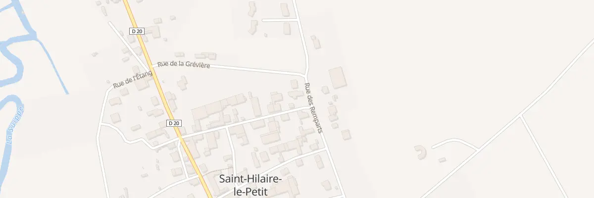 Plan du 9 Rue Hubert à Saint-Hilaire-le-Petit
