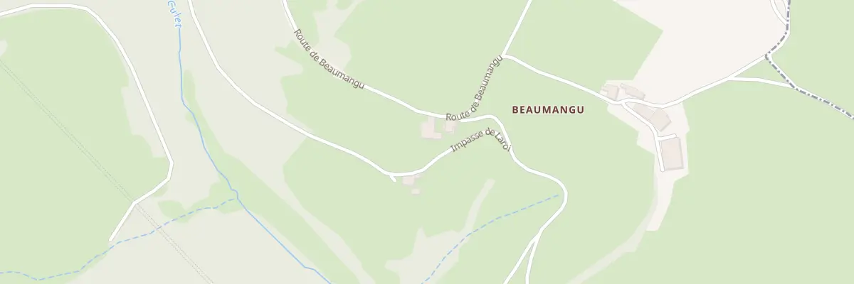Plan du 5101 Beaumangu Nord aux Sauvages