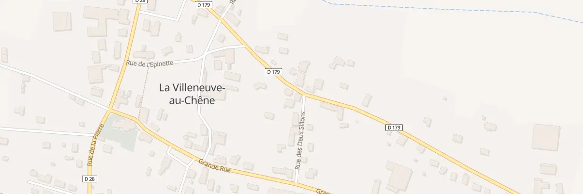 Plan du 6 Rue aux Chêvres à La Villeneuve-au-Chêne
