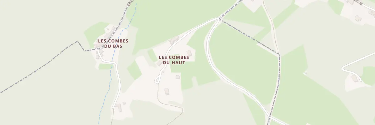 Plan du 1 Les Combes du Haut à Montcenis
