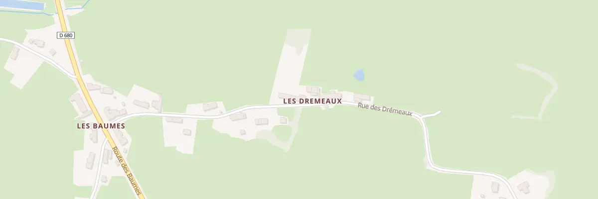 Plan du 10 Rue des Dremeaux à Antully