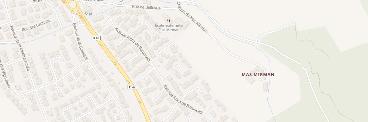 Plan du 11 Rue de la Ciboulette à Caissargues