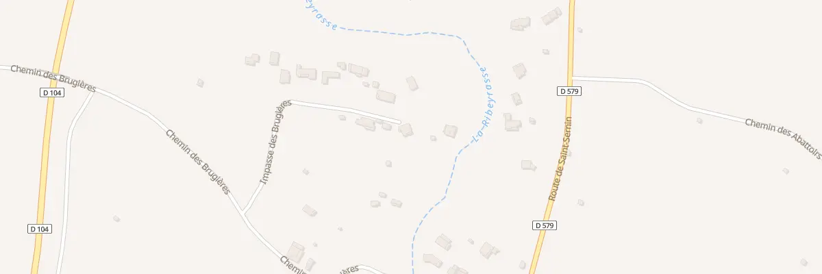 Plan du 330 Imp des Brugières à Saint-Étienne-de-Fontbellon