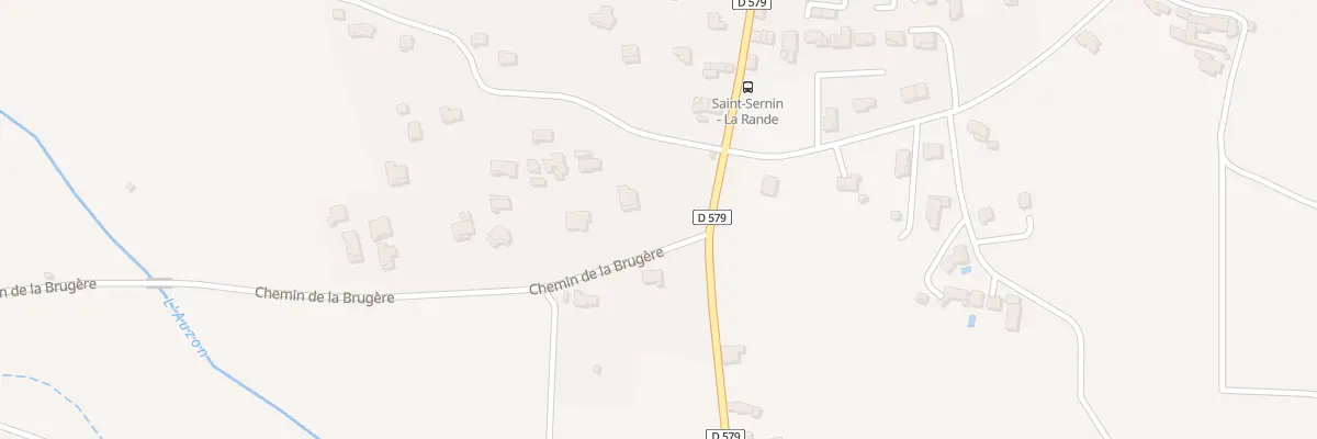 Plan du 6 Che de la Brugère à Saint-Sernin