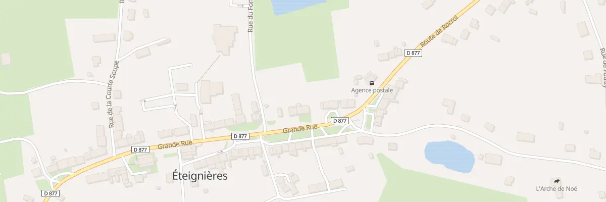 Plan du 57 Rue Grande Rue à Éteignières
