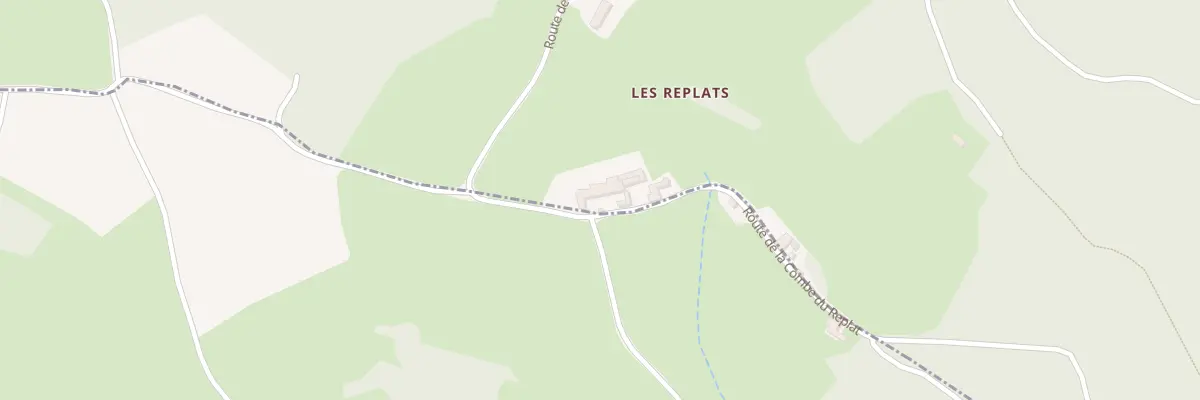Plan du 5062 Les Replats à Saint-Racho