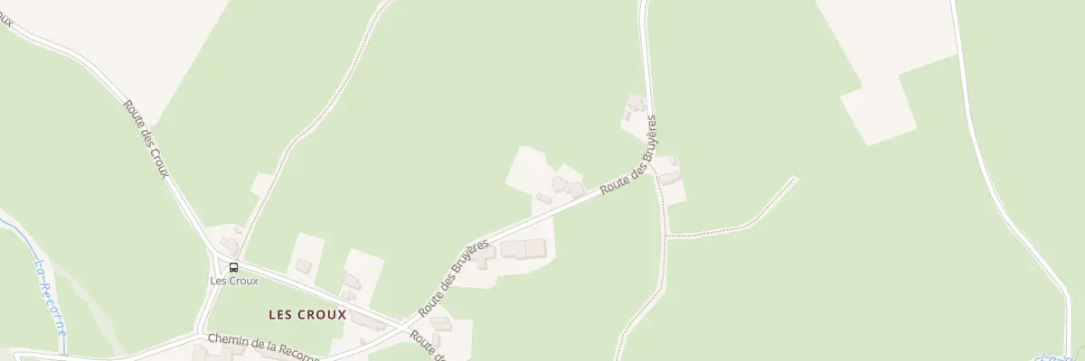 Plan du 5048 Les Bruyeres à Ballore